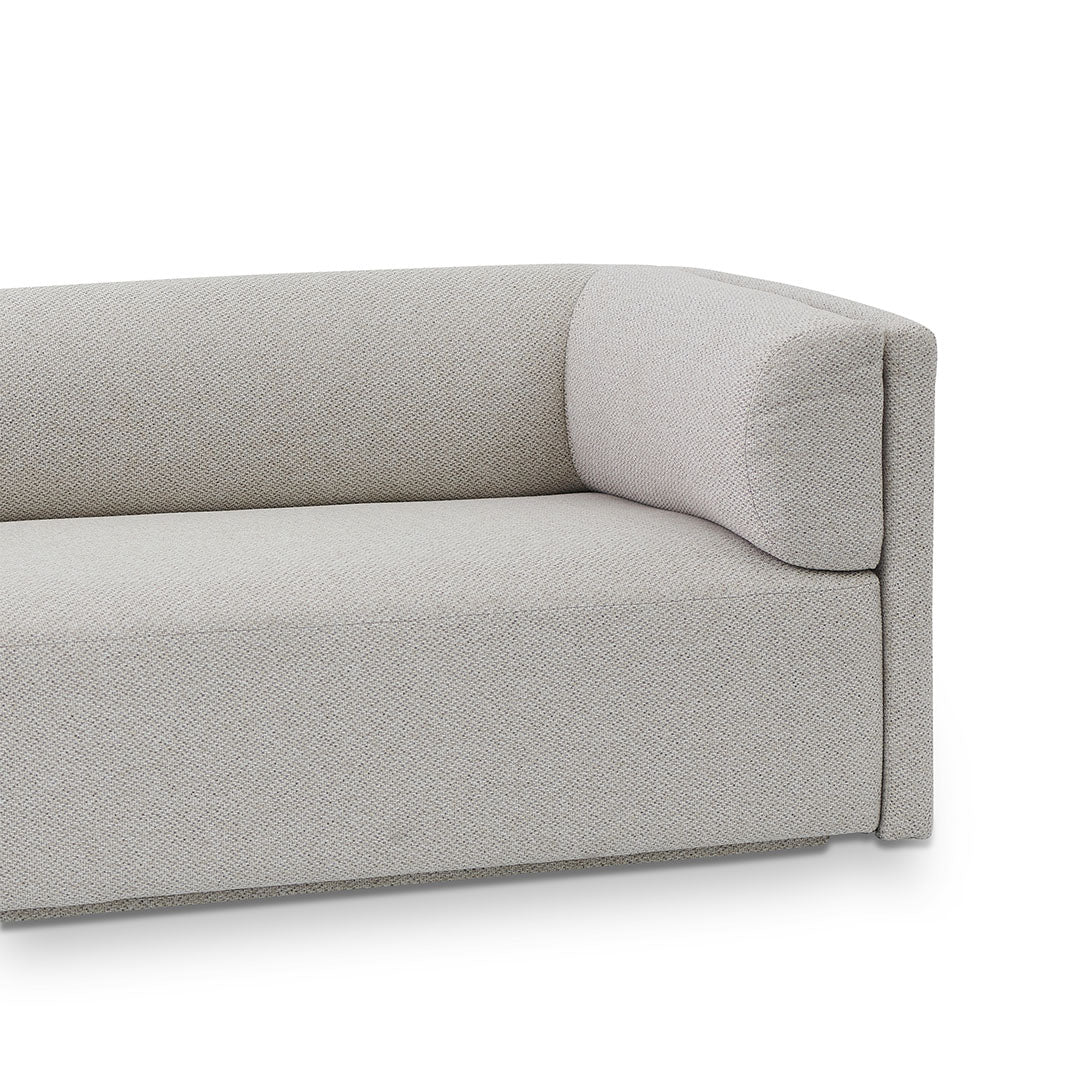 Mullen 4 Seater Fabric Sofa - Sterling Sand