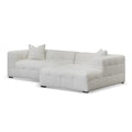 Almira Right Chaise Sofa - Pearl Boucle