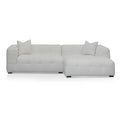 Almira Right Chaise Sofa - Pearl Boucle