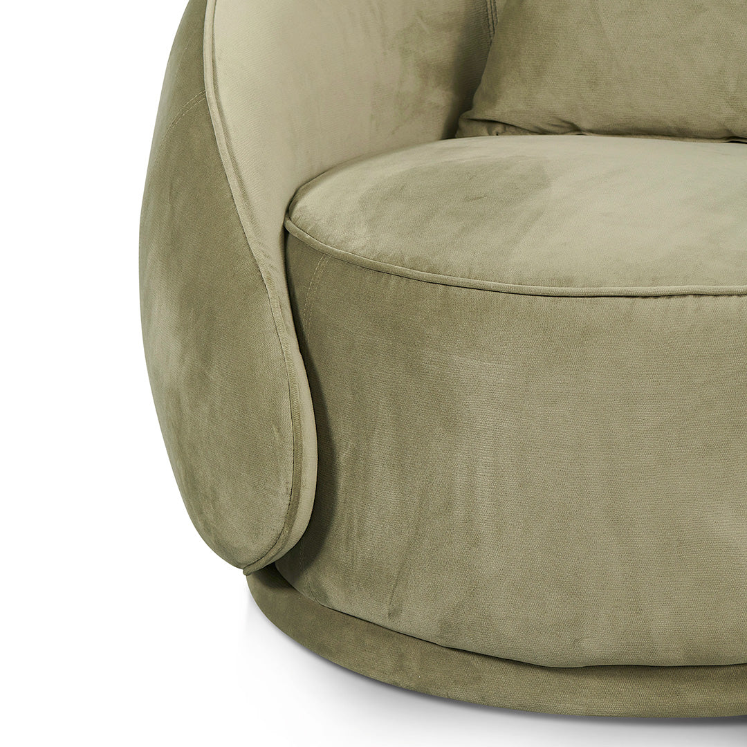 Jake Fabric Armchair - Elegant Sage