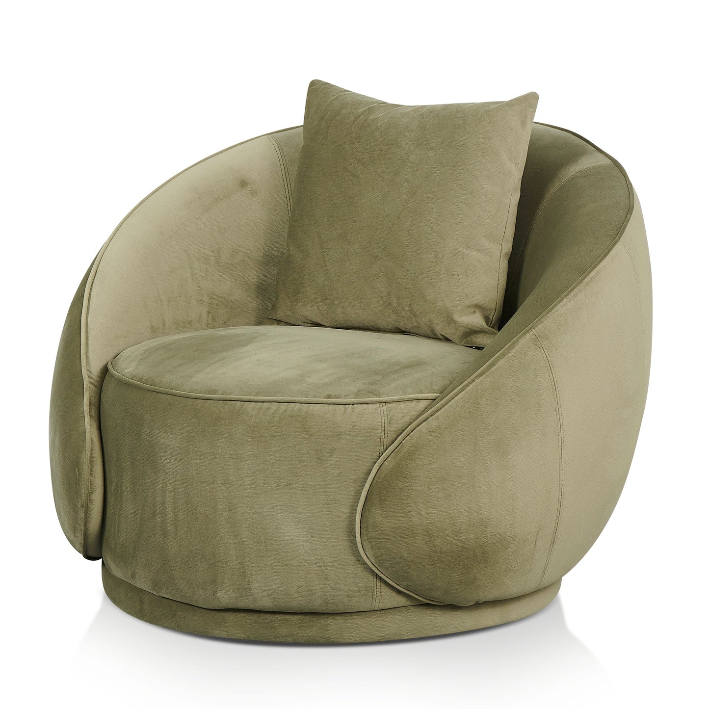 Jake Fabric Armchair - Elegant Sage