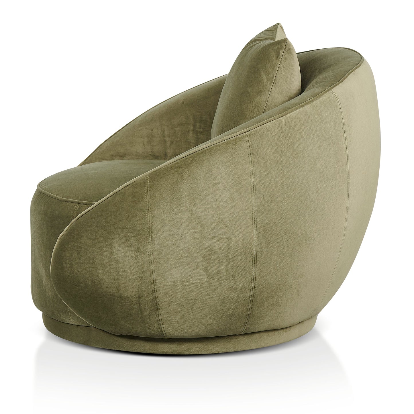 Jake Fabric Armchair - Elegant Sage