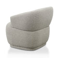 Brooke Fabric Armchair - Ash Grey Boucle