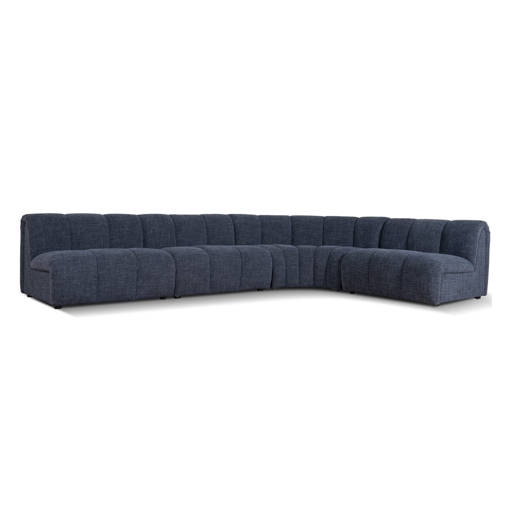 Elias Modular Sofa - Moss Navy