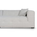 Almira 4 Seater Left Chaise Sofa - Pearl Boucle