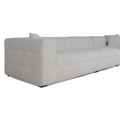 Almira 4 Seater Right Chaise Sofa - Pearl Boucle