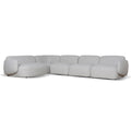 Gosling Left Chaise Modular Sofa - Cloud Grey