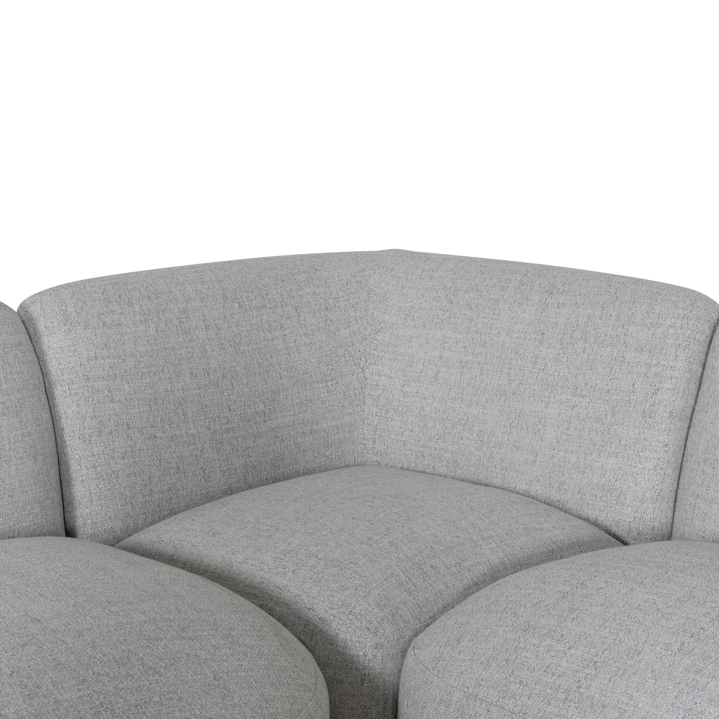 Gosling Left Chaise Modular Sofa - Cloud Grey