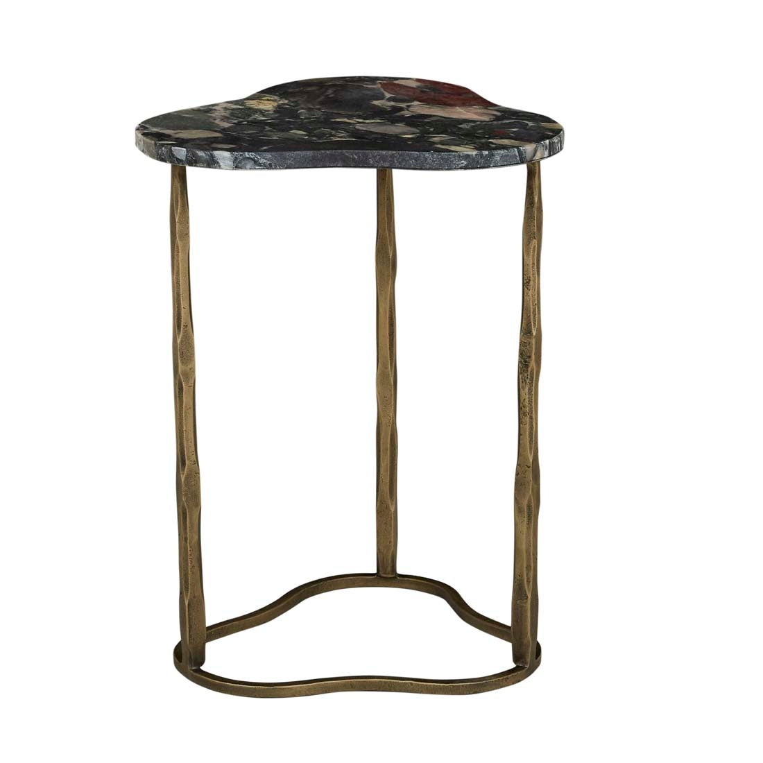 Celeste Cloud Side Table - Galaxy - Antique Brass