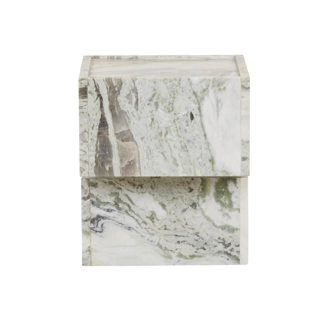 Rufus Balance Side Table - Green Onyx