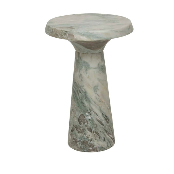 Rufus Contour Side Table - Onyx Marble