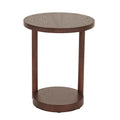 Tolv Layer Side Table - Smoked Oak