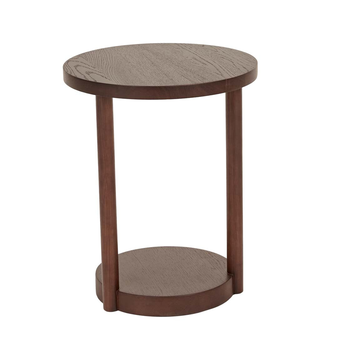 Tolv Layer Side Table - Smoked Oak