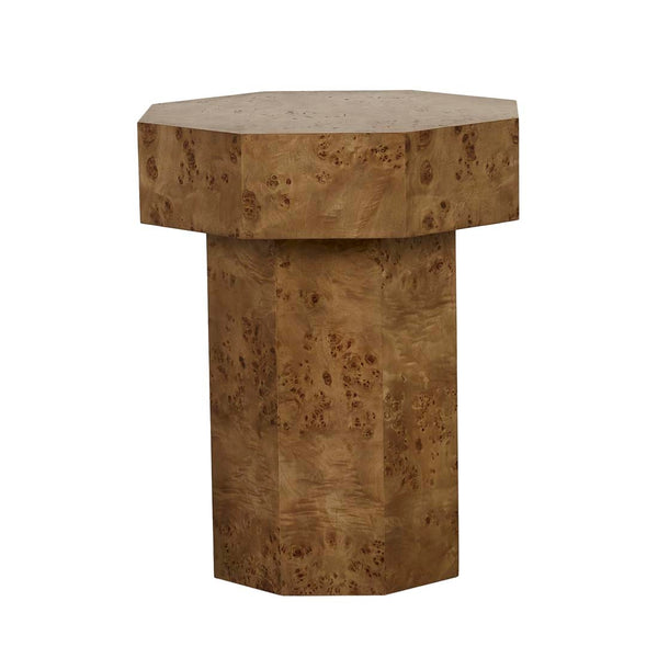 Trove Burl Side Table - Vintage Burl