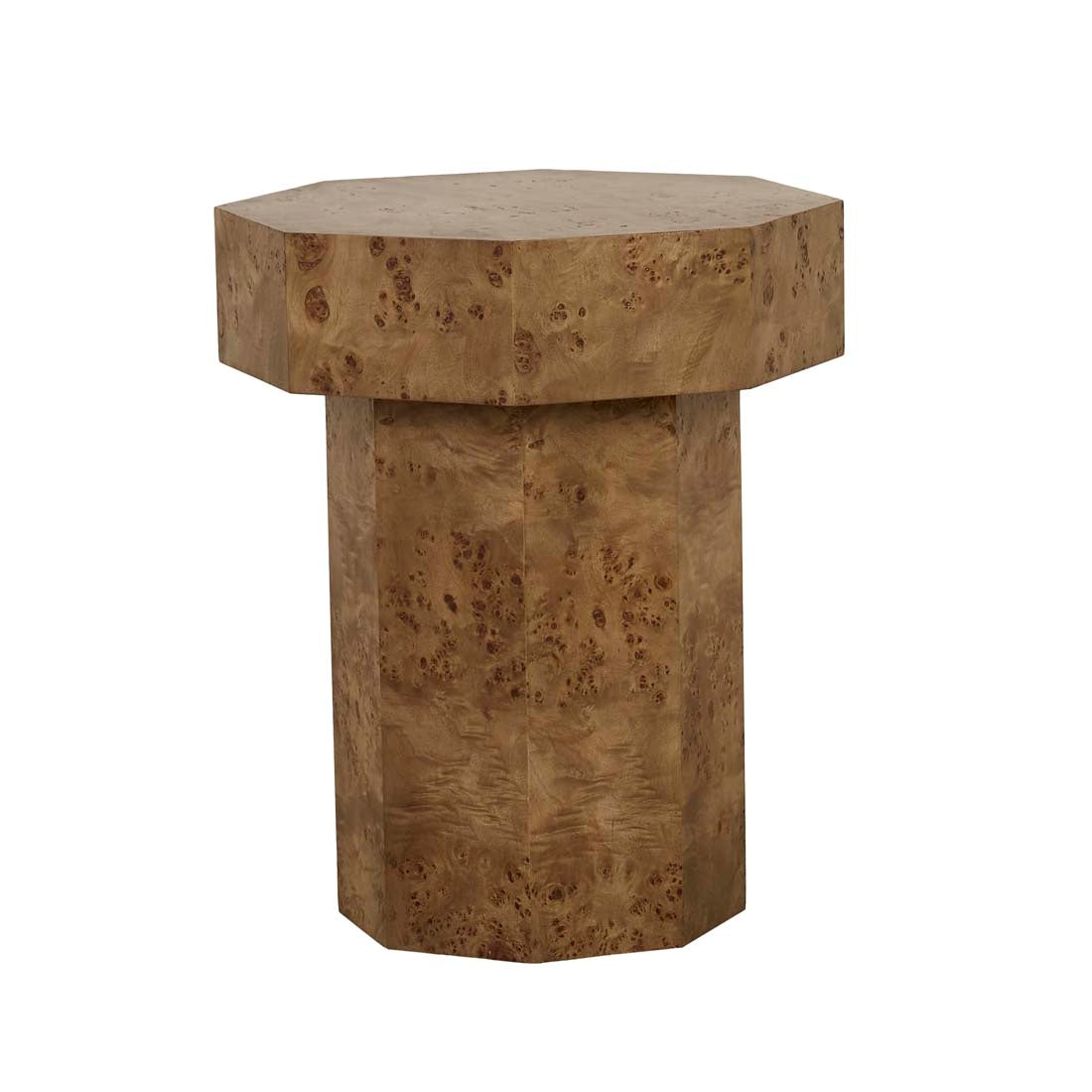 Trove Burl Side Table - Vintage Burl