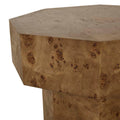 Trove Burl Side Table - Vintage Burl