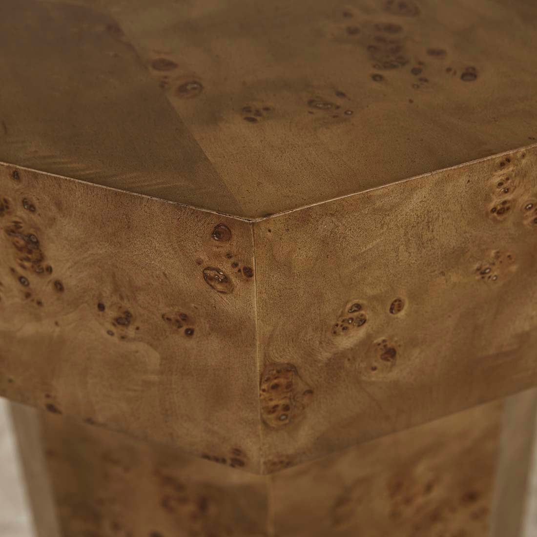 Trove Burl Side Table - Vintage Burl