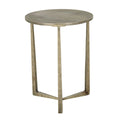 Amelie Aura Side Table - Antique Brass