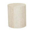 Atlas Pinnacle Side Table - Natural Travertine