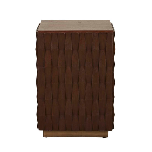 Trove Brick Side Table - Chestnut