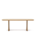 Ottil 2.4m Oak Veneer Dining Table - Natural