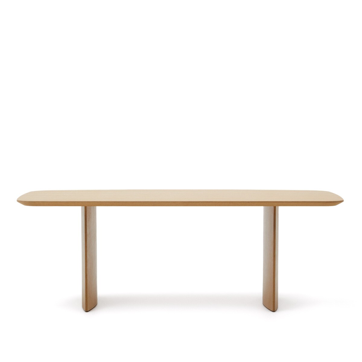 Ottil 2.4m Oak Veneer Dining Table - Natural