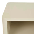 Artie Open Large Bedside - Putty