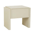 Cube Bedside - Gloss Putty