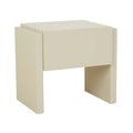 Cube Bedside - Gloss Putty