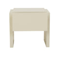 Cube Bedside - Gloss Putty