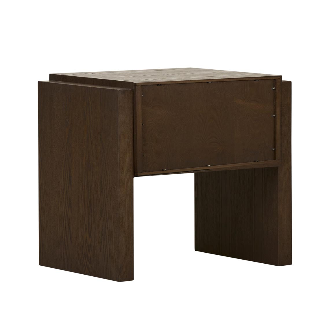 Cube Bedside - Mocha Ash