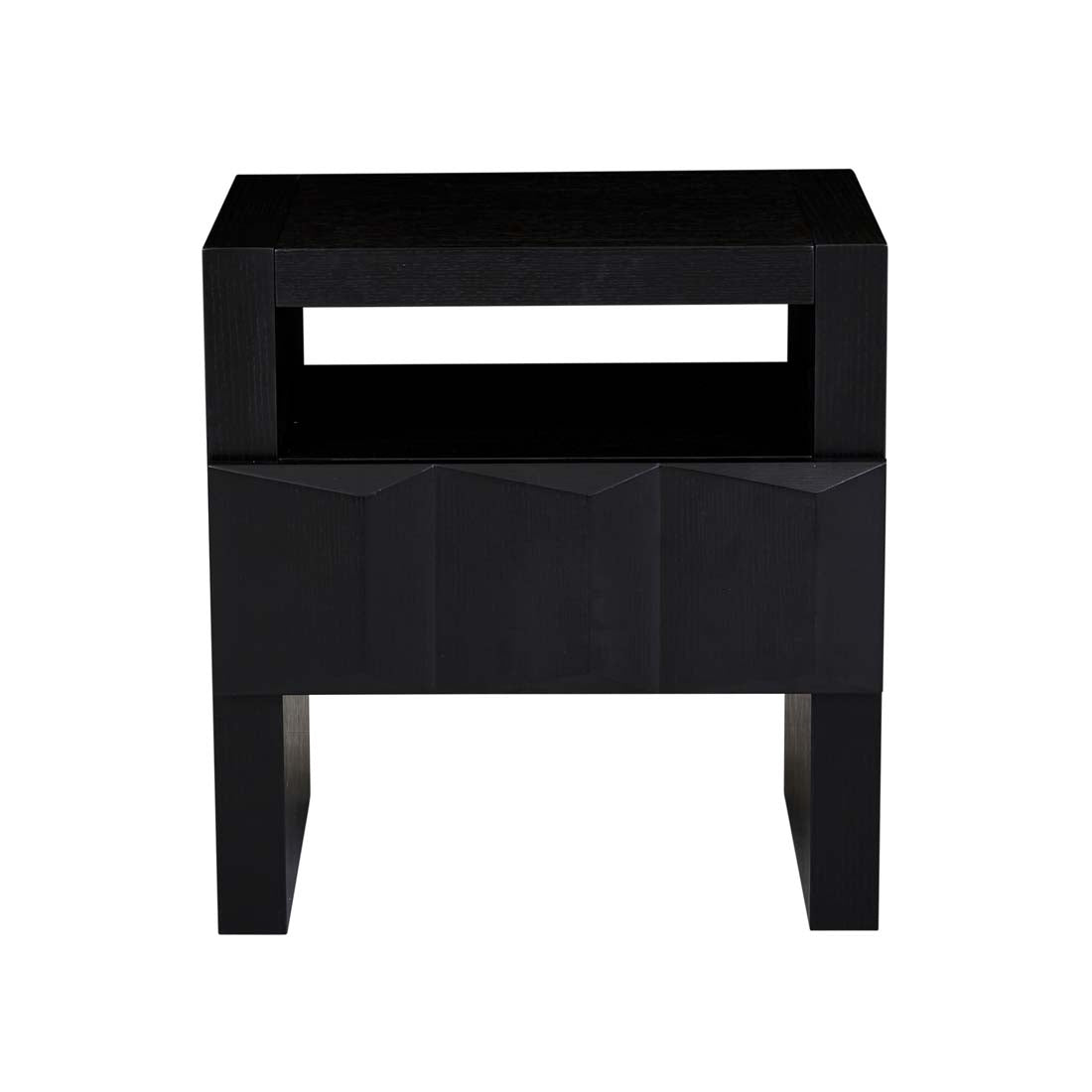 Elton Bedside - Matt Dark Oak