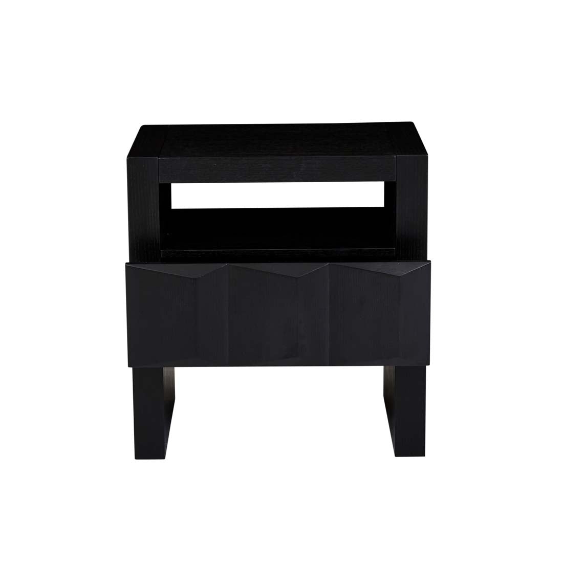 Elton Bedside - Matt Dark Oak