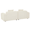 Airlie Slab 3 Seater Sofa - Buttercream