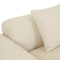 Airlie Slab 4 Seater Sofa - Buttercream