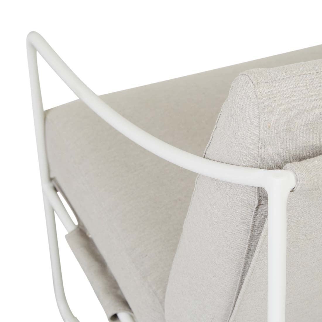 Allegra Outdoor Sofa Chair - Cape - White