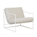 Allegra Outdoor Sofa Chair - Cape - White