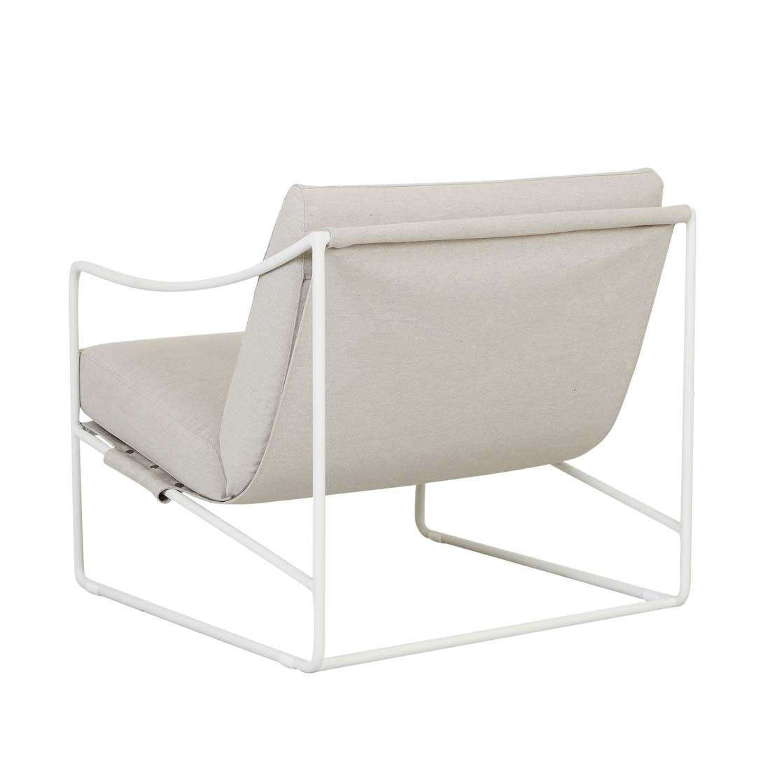 Allegra Outdoor Sofa Chair - Cape - White