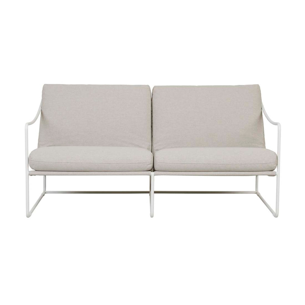 Allegra Outdoor 2 Seater Sofa - Cape - White