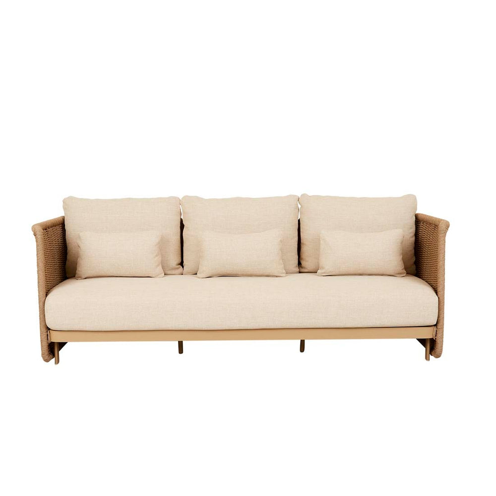 Delphi Catalina 3S Sofa - Natural - Natural Weave