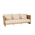 Delphi Catalina 3S Sofa - Natural - Natural Weave