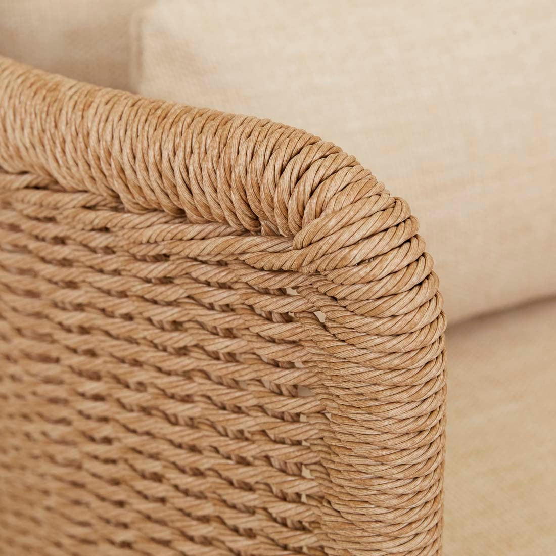 Delphi Catalina 3S Sofa - Natural - Natural Weave