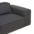 Felix Block 4 Seater Sofa - COAL