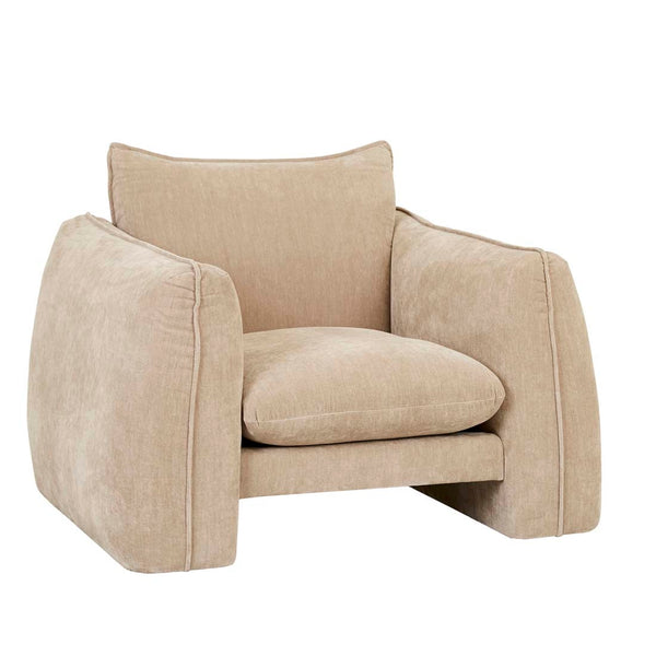 Hugo Monte Sofa Chair - Parchment