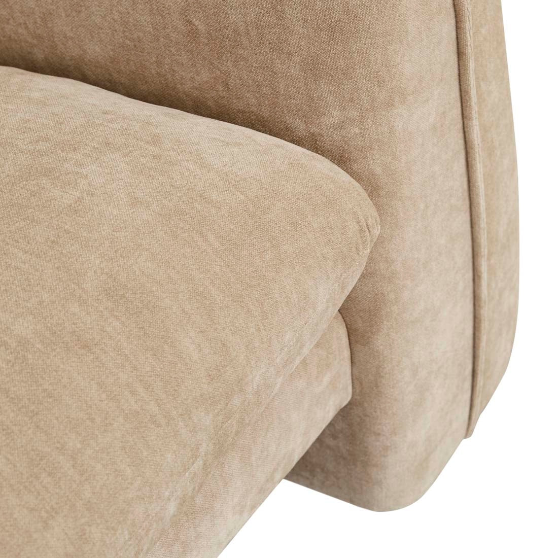 Hugo Monte Sofa Chair - Parchment