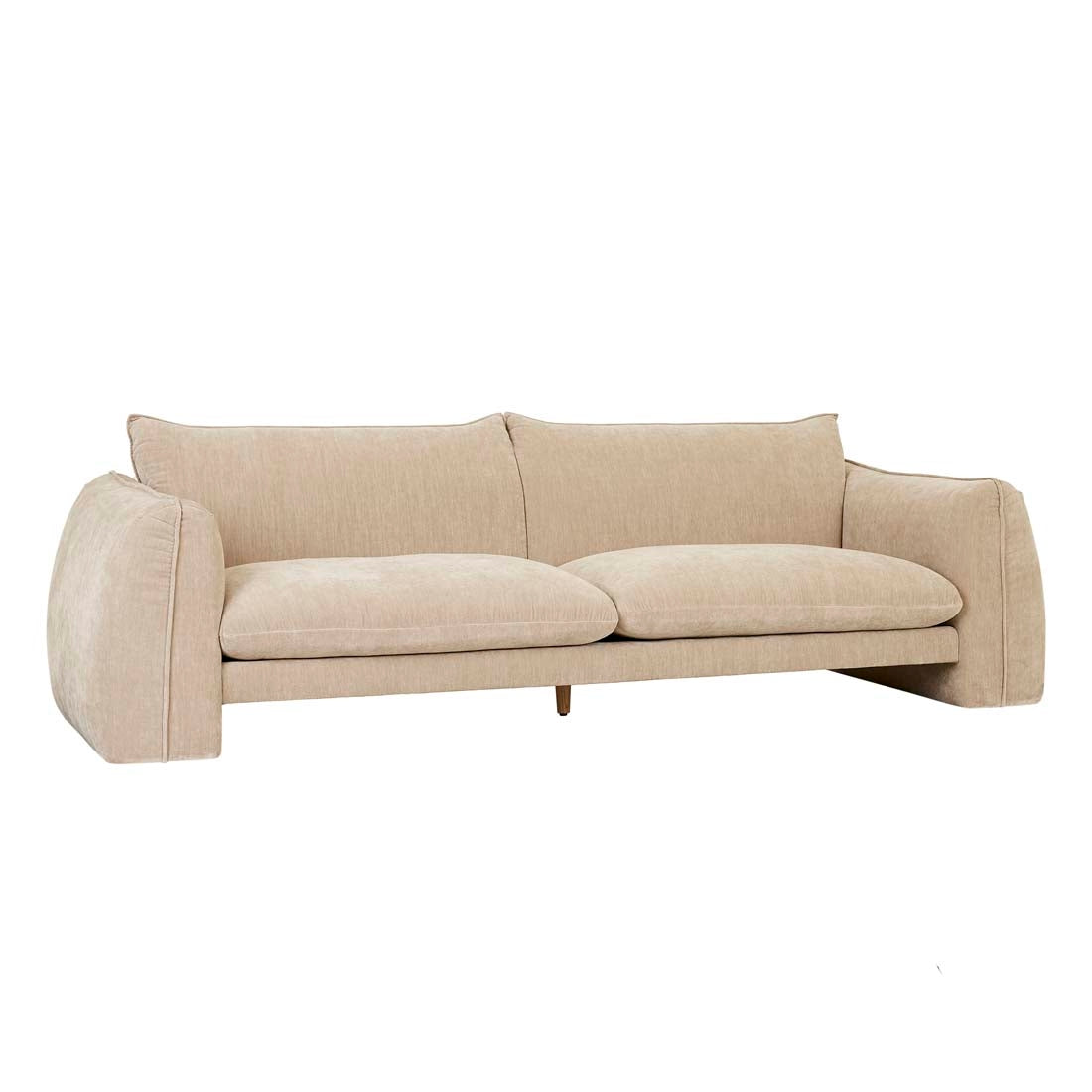 Hugo Monte 3 Seater Sofa - Parchment