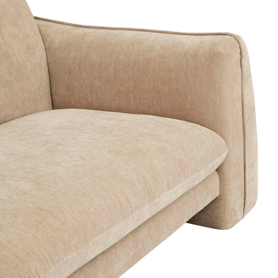 Hugo Monte 3 Seater Sofa - Parchment