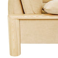 Hugo Remy 3 Seater Sofa - Copeland Honey - Natural Ash