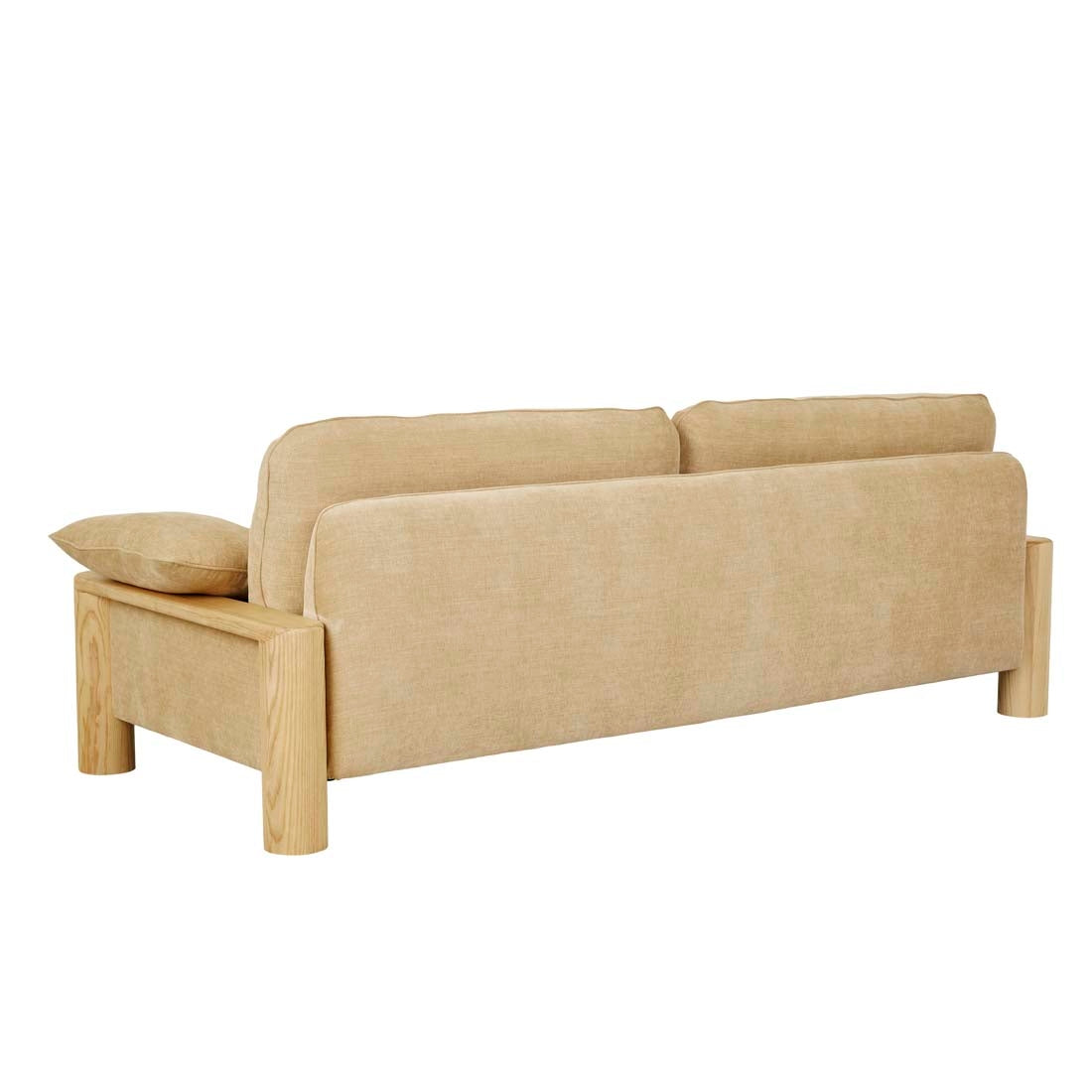 Hugo Remy 3 Seater Sofa - Copeland Honey - Natural Ash