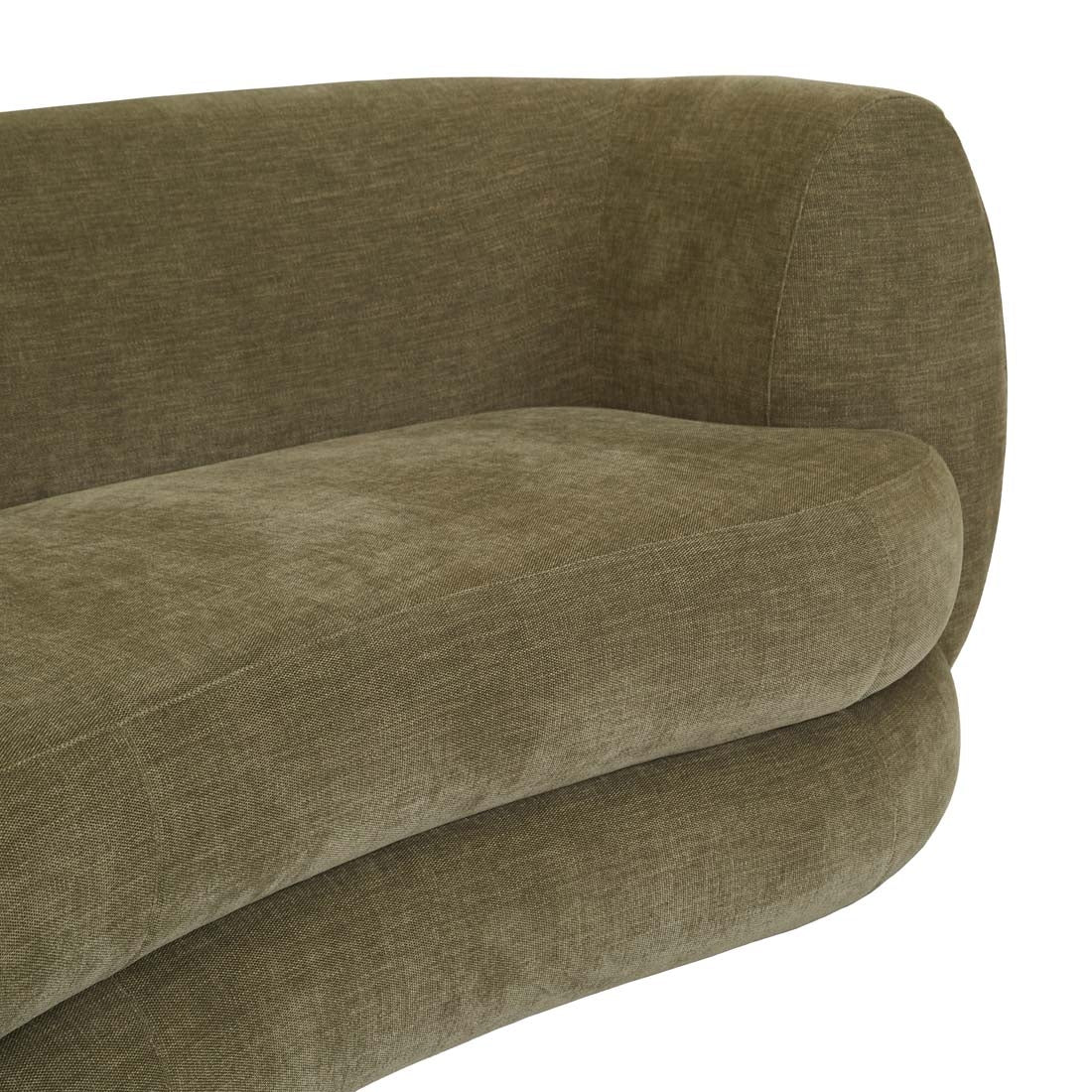 Hugo Vera 4 Seater Sofa - Copeland Olive